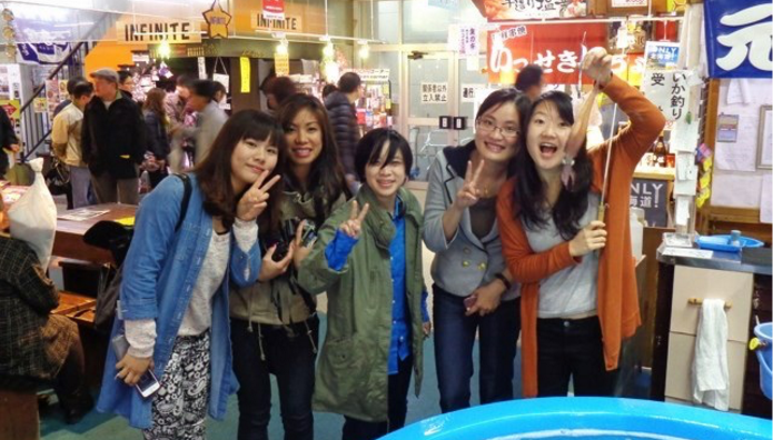  在函馆学习的外国留学生推荐了他们喜欢的地方