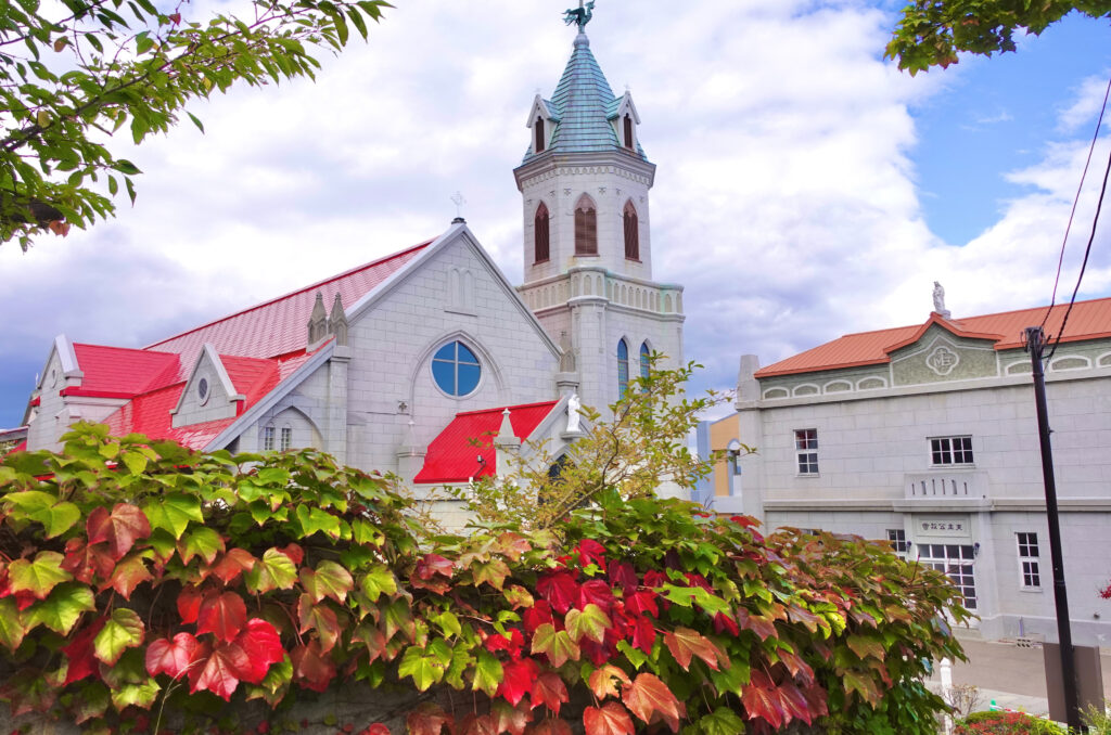 【10月23日】大三坂与元町公园的红叶状况