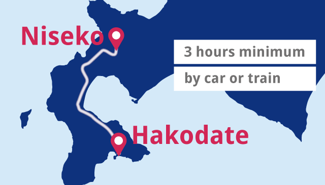 Guests to Niseko, we recommend Hakodate as your next stop.