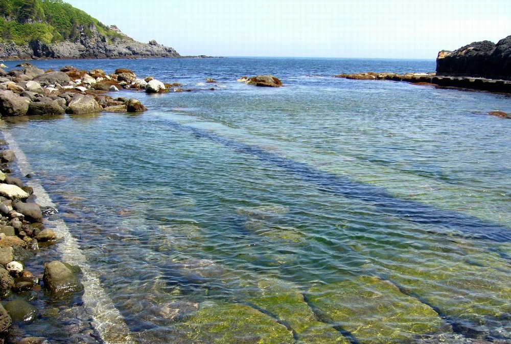 Hot Spring in the Sea