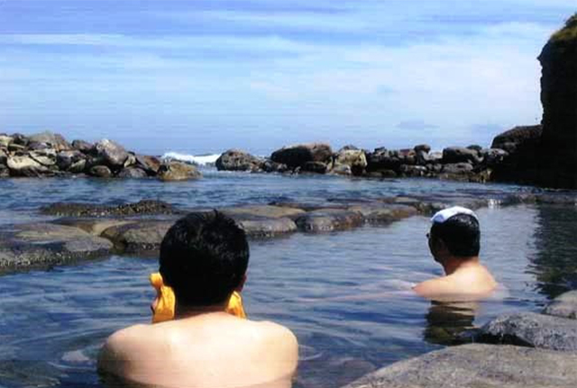 Hot Spring in the Sea