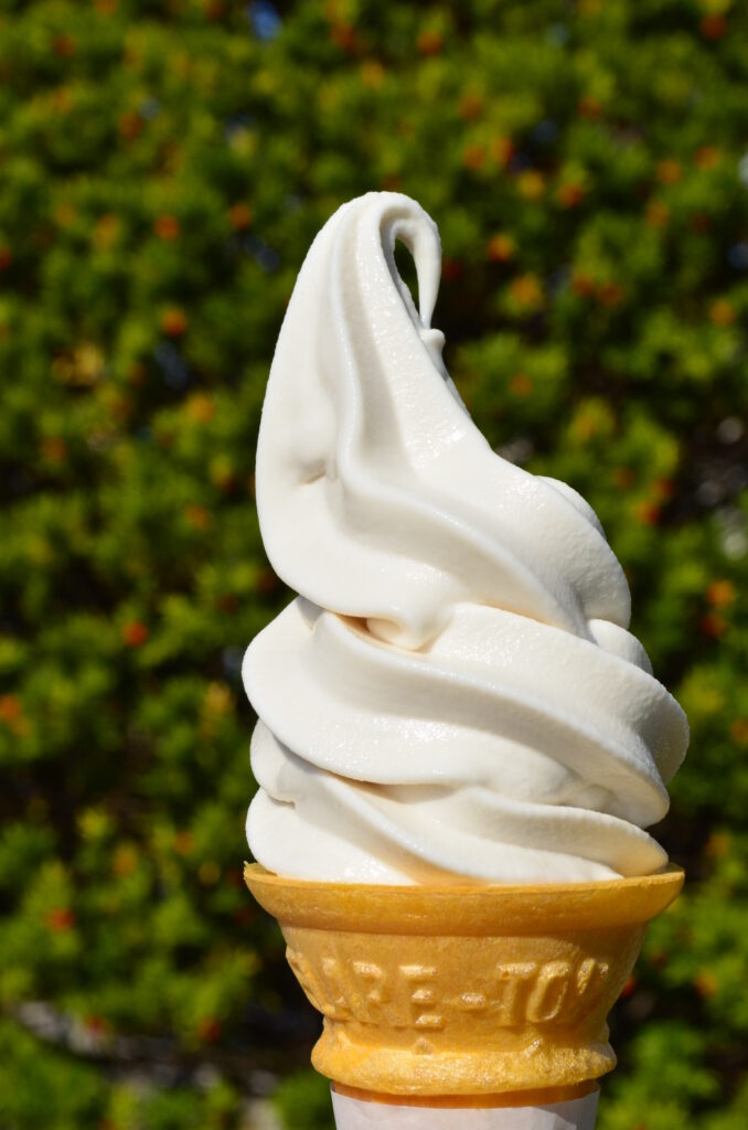 Soft-serve ice cream