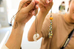 Ancient style item making experience (Hakodate Jomon Culture Center)