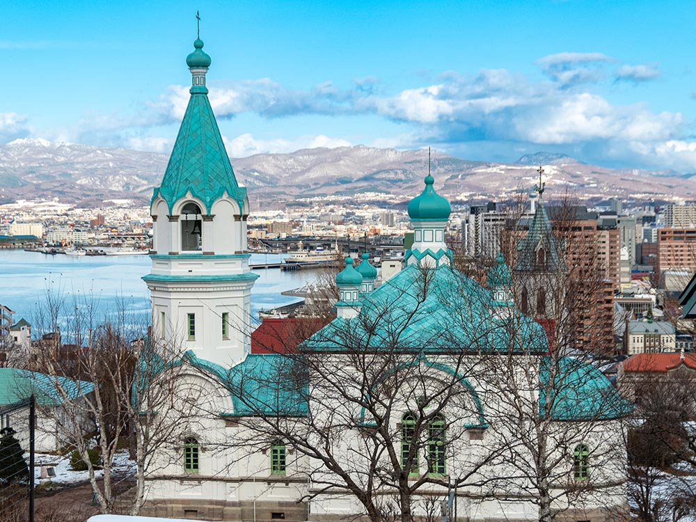 Exterior view of the Christian Orthodox Church is now open to the public!