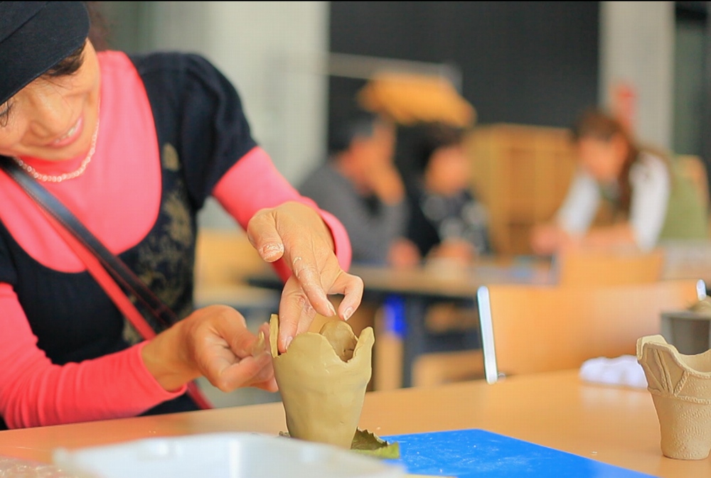 Kelas Membuat Benda Zaman Kuno (Pusat Budaya Jomon Hakodate)