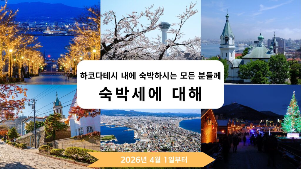 숙박세에 대해